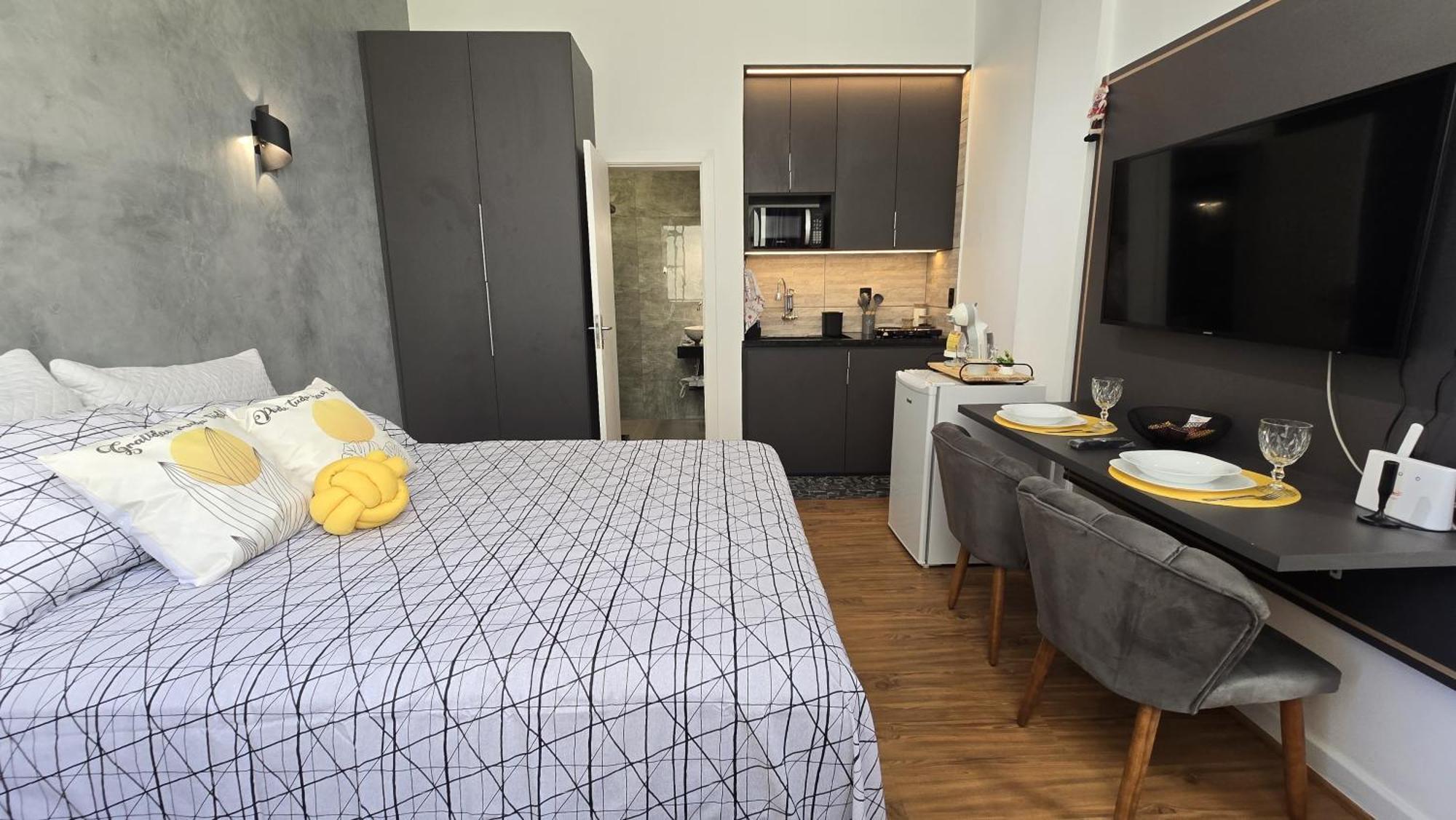 Appartement Loft Moderno E Aconchegante A Dois Passos Da Feirinha Do Alto! à Teresópolis Extérieur photo