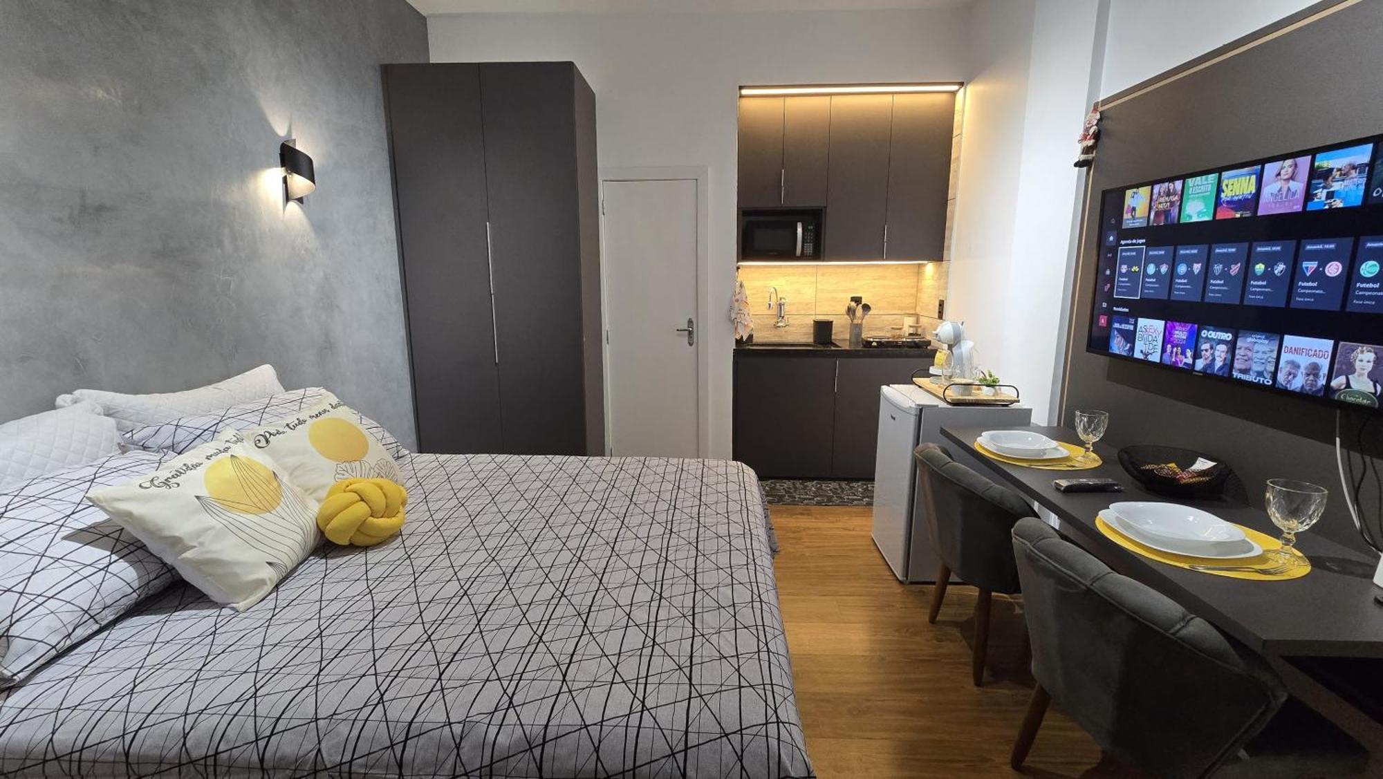Appartement Loft Moderno E Aconchegante A Dois Passos Da Feirinha Do Alto! à Teresópolis Extérieur photo